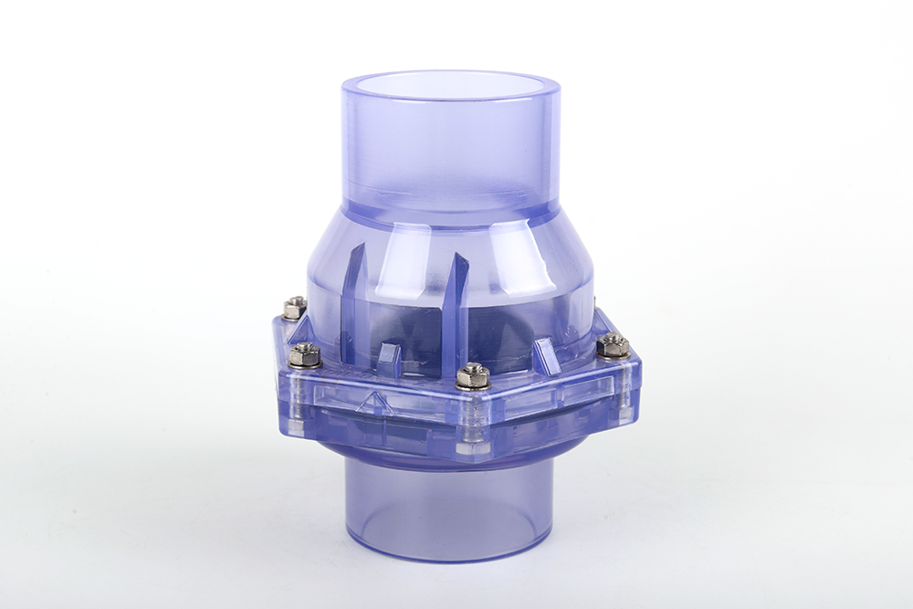 通河透明翻板式止回阀